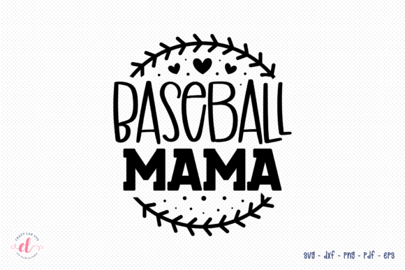 Baseball Mama, Baseball SVG, Sports SVG