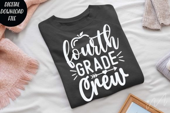 Fourth Grade Crew Svg, Halloween T Shirt