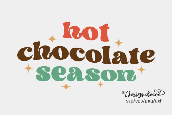 Hot Chocolate Season Retro Groovy SVG Review