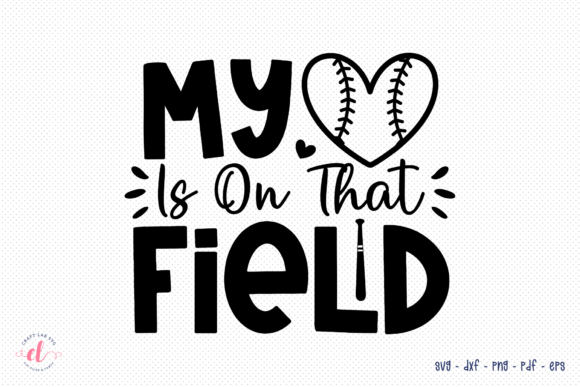 My Is On That Field SVG Baseball Review