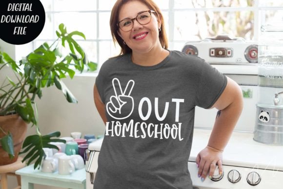 Peace Out Homeschool Svg Review
