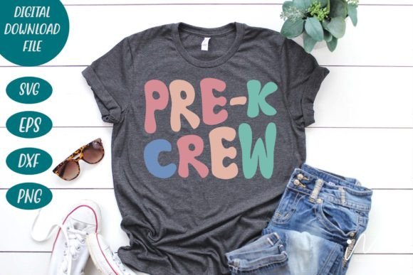 Pre-k Crew Svg Review for Embroidery