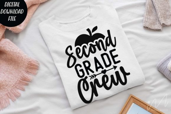 Second Grade Crew Svg, Halloween T Shirt