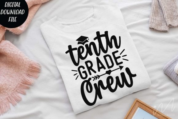 Tenth Grade Crew Svg, Halloween T Shirt