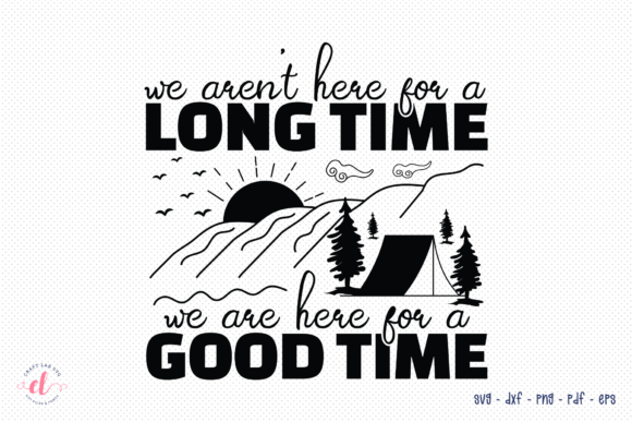 We Aren’t Here for a Long Time SVG Embroidery Review